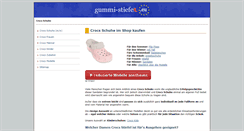 Desktop Screenshot of gummi-stiefel.eu