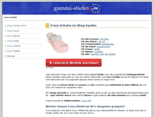 Tablet Screenshot of gummi-stiefel.eu